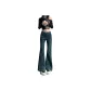 Blue Gray Pants