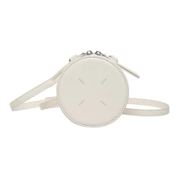 TOUTSEUL YOLO PU Round Bag, Shoulder Bag Women's Ecru/Pink/Red/Black
