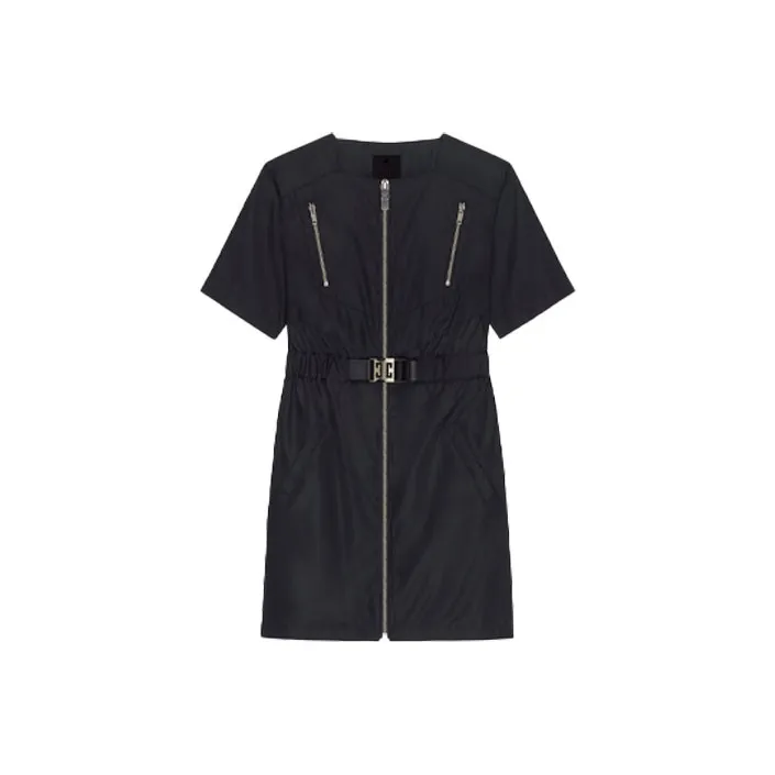 Givenchy Short-Sleeved Dresses Women's Black-0