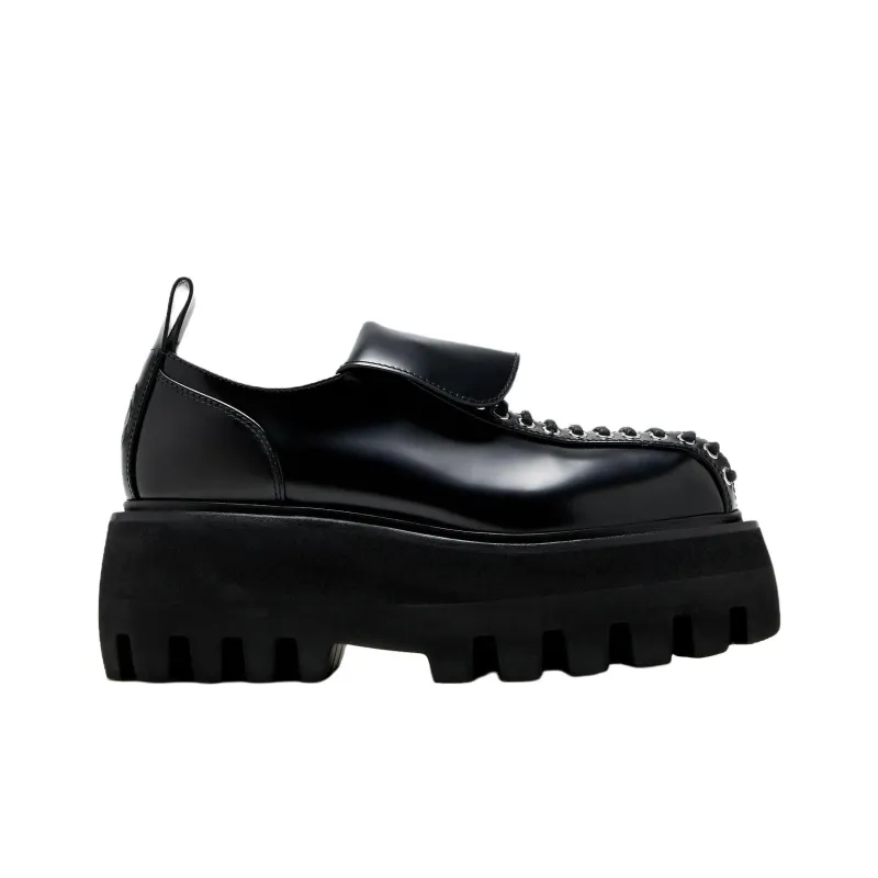 Alexander McQueen Sofa Casual Single Shoes Women's Black-1