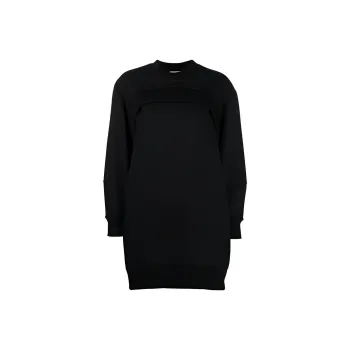 McQ Alexander McQueen SS21 Long Sleeved Dress Women's Black