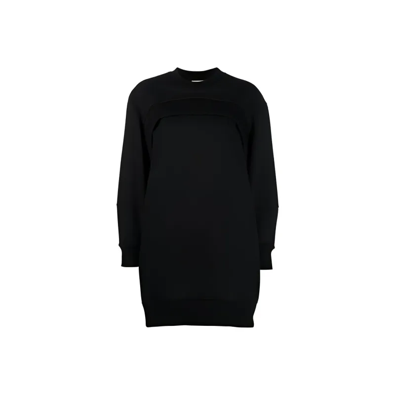 McQ Alexander McQueen SS21 Long Sleeved Dress Women's Black-0