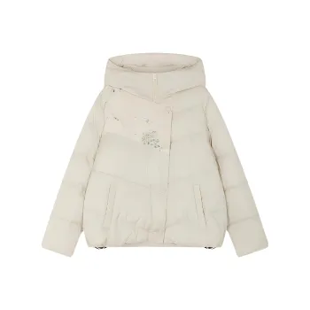 IHIMI Puffer Jacket Women's Cream Beige