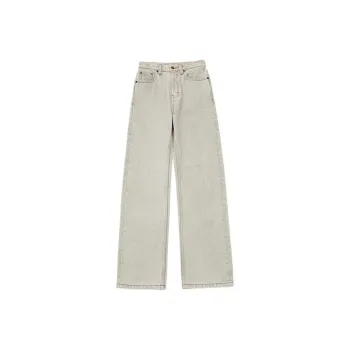 GOOD BAI Jeans Women's Washed Light Gray