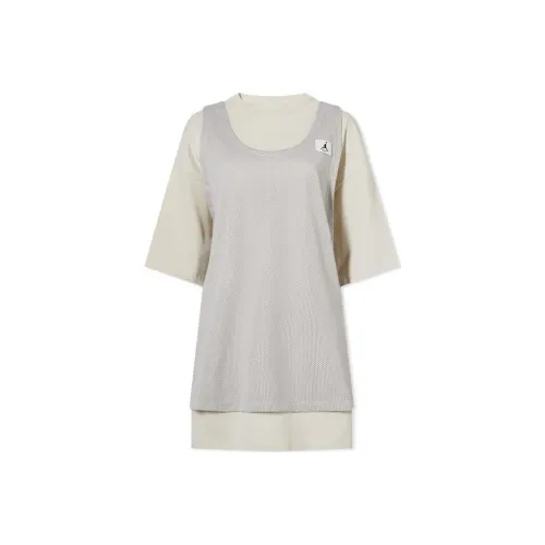 JORDAN Sleeveless Dresses Women's Beige