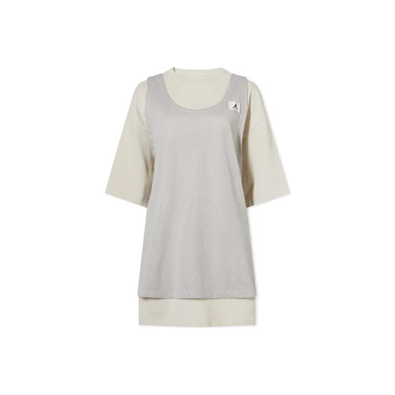 Jordan Sleeveless Dresses Women's Beige-0