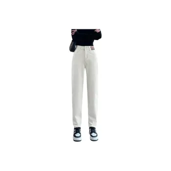 SITOL Jeans Women's Beige Apricot