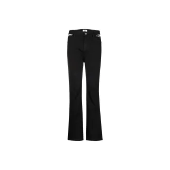 23R+ Flared Pants Jeans Women's Black