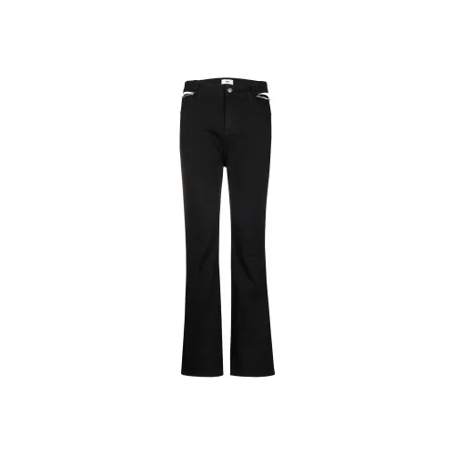 23R+ Flared Pants Jeans Women's Black
