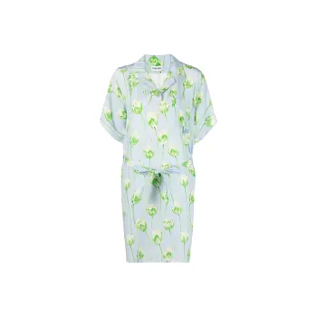 KENZO Short Sleeved Dresses Women's Light Blue