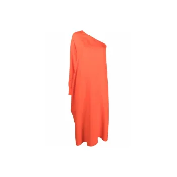 Valentino Long-Sleeved Dresses Women's Orange