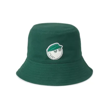 Jimmy Choo Cotton Bucket Hats Unisex Green