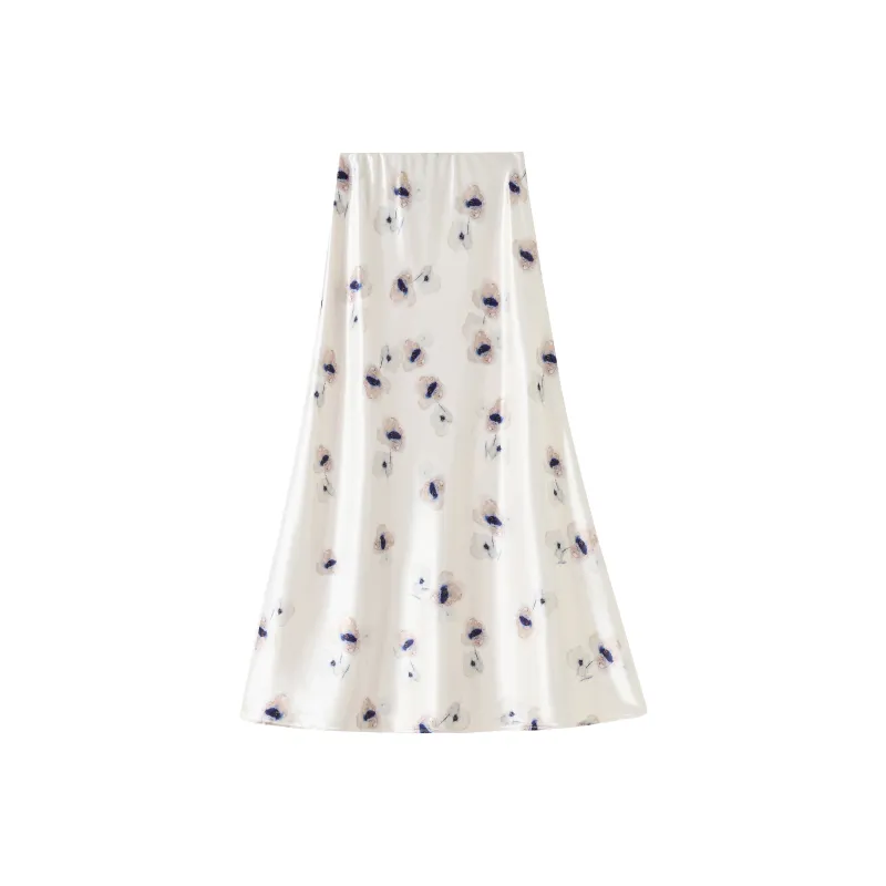 Ning Cai Yuer Casual Long Skirt Women's-1
