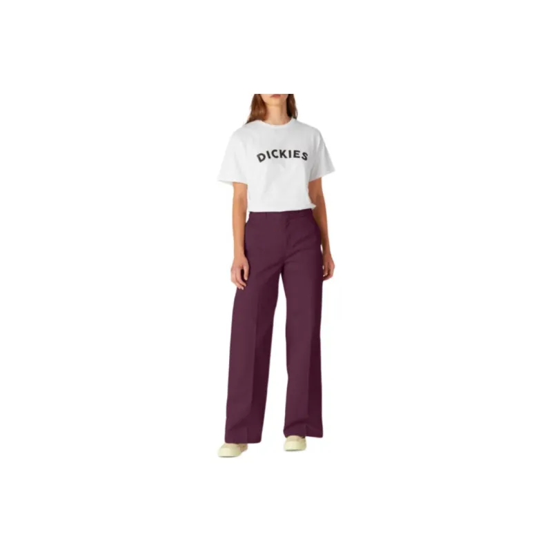 Dickies Casual Pants Women's Wine Purple-0
