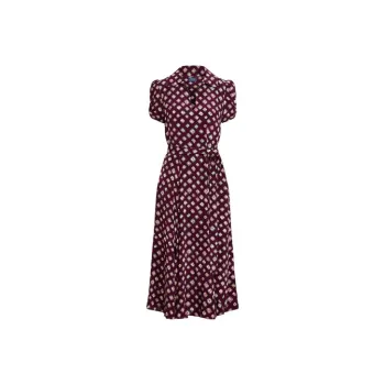 Polo Ralph Lauren Short Sleeved Dress Women's Red