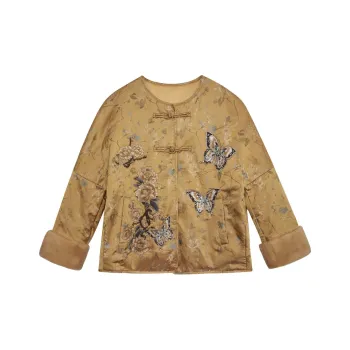 TCH Puffer Jackets Women's Gold