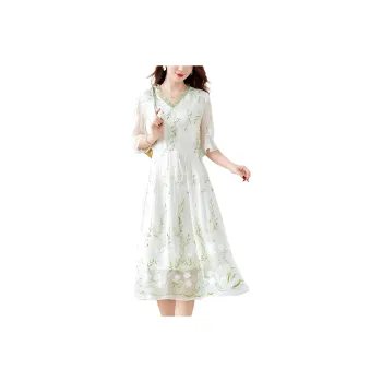 To The West Short Sleeved Dresses Women's
