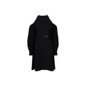 Stella McCartney Long-Sleeved Dresses Women's Black