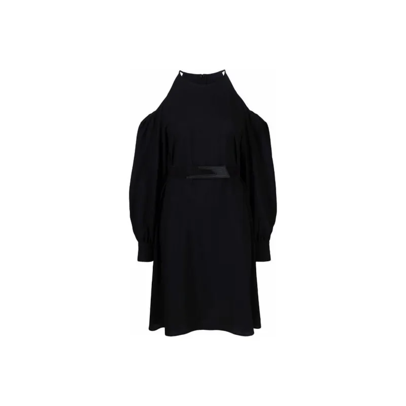 Stella McCartney Long-Sleeved Dresses Women's Black-0