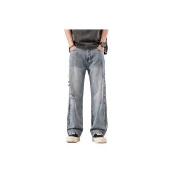 ST&SAT Floor Length Straight Fit Jeans Unisex