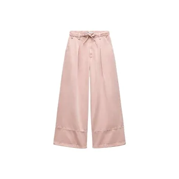 ZARA Trf Casual Pants Women's Pink