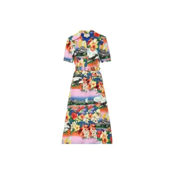 GUCCI SS18 Short-Sleeved Dresses Women's Multicolor