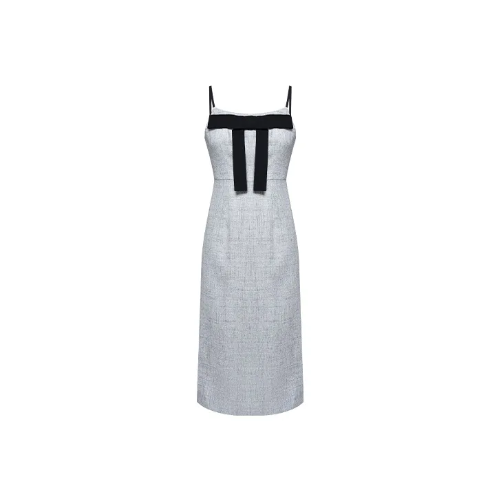 TAMMY TANGS A Line Skirt Dress Blue-0