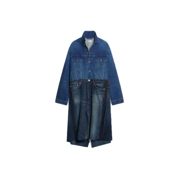 Balenciaga FW21 Long Sleeved Dresses Women's Blue