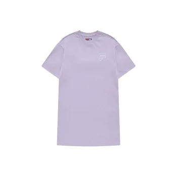 FILA FUSION TOKYO SYUDIO Short Sleeved Dresses Women's Fantasy Purple