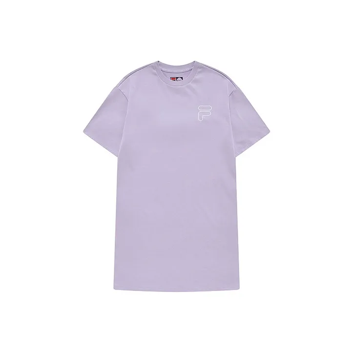 FILA FUSION TOKYO SYUDIO Short Sleeved Dresses Women's Fantasy Purple-0