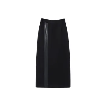 Ouyang Leather Long Skirts Women's