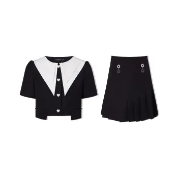 LA CRAWFISH Set Women's Urban-Chic Black