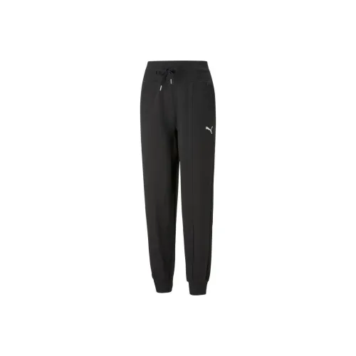PUMA Knitted Sports Pants Women's Black
