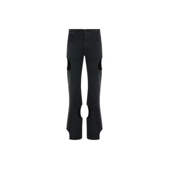 OFF WHITE Meteor Cut Out High Waist Jeans