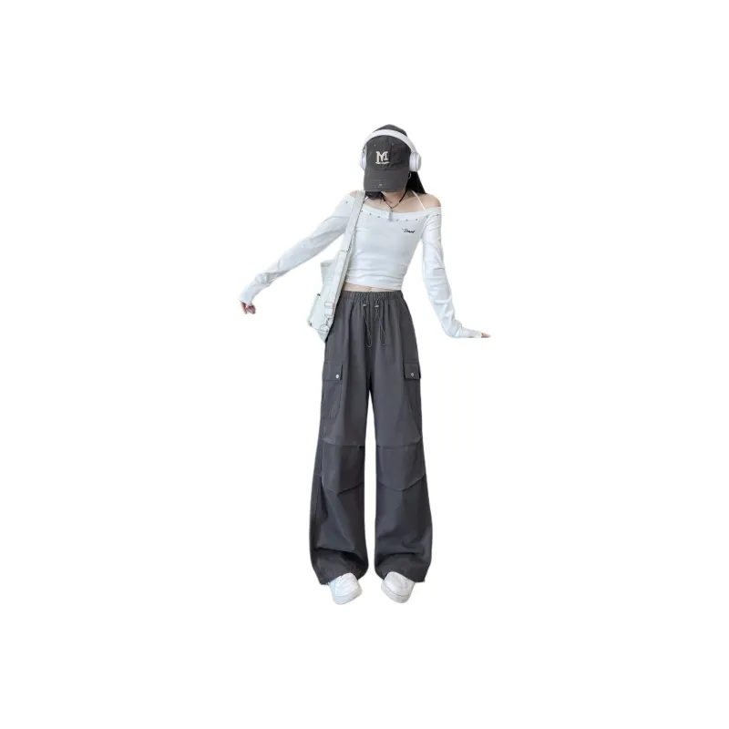 Flowers In Water Casual Pants Women's-3