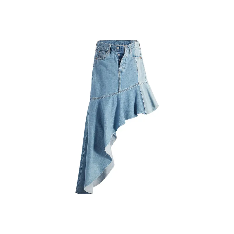Levis Denim Long Skirts Women's Blue-0