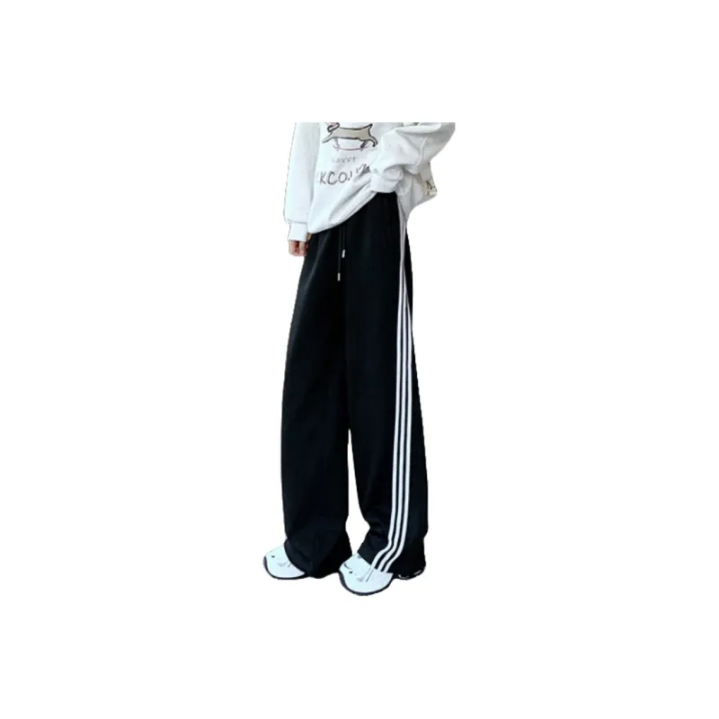FORLOVENANCY High Rise Versatile Slimming Elastic Cuff Sweatpants With Loose Fit Women's-6