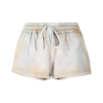 OFF WHITE Laundry Drawstring Shorts Light Beige