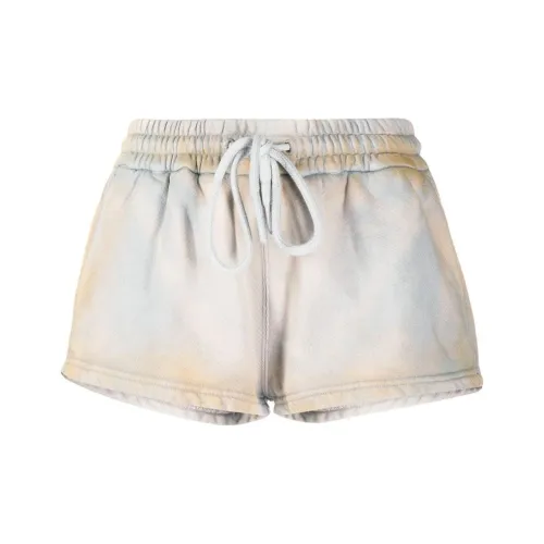 OFF WHITE Laundry Drawstring Shorts Light Beige