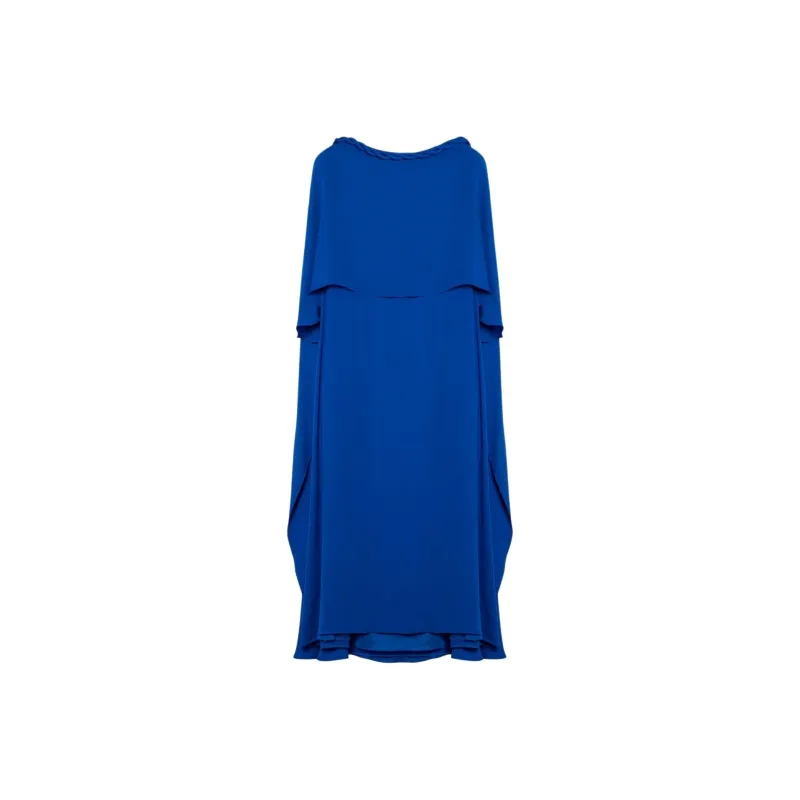 Valentino Short Sleeved Dresses Women's Blue-0