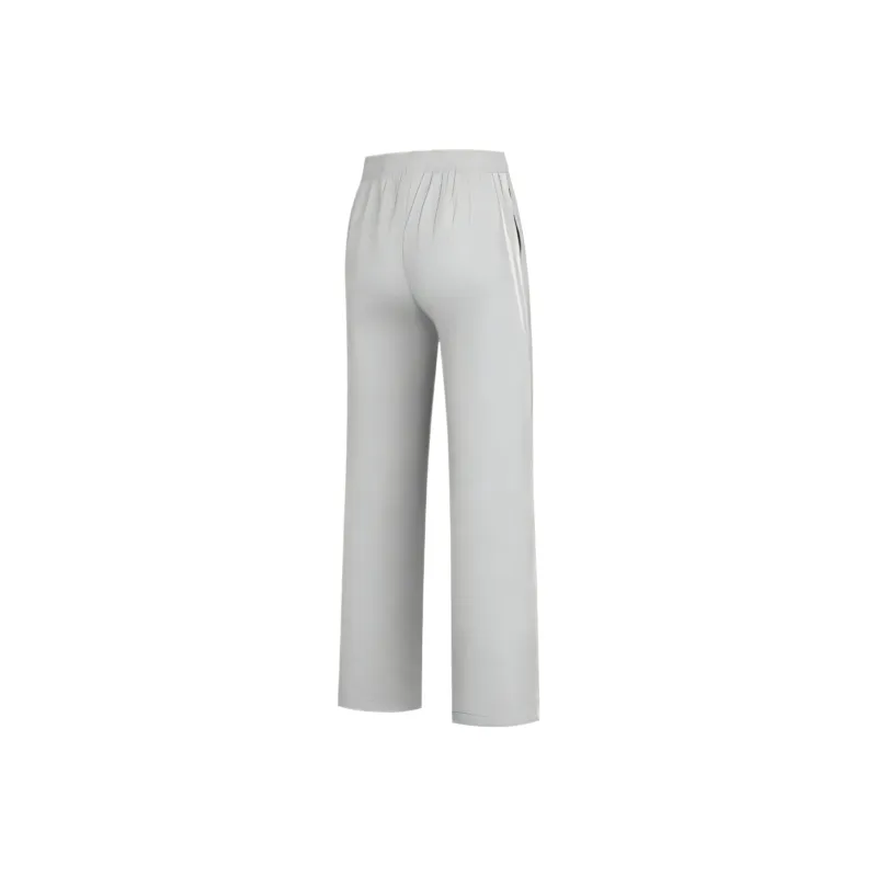 QIAODAN Casual Pants Women's Ice Clear Gray Jordan White-1