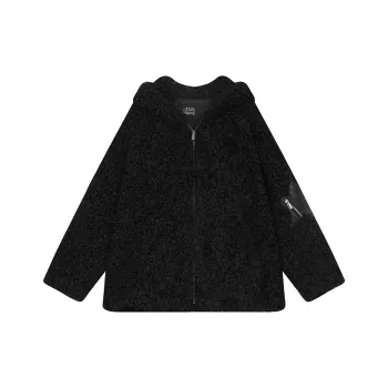 ELF SACK Puffer Jacket Women's Calm Black