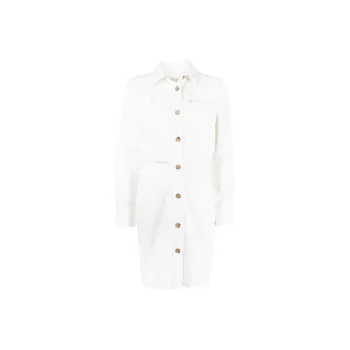 NANUSHKA Chest-pocket Cotton Shirt Dress