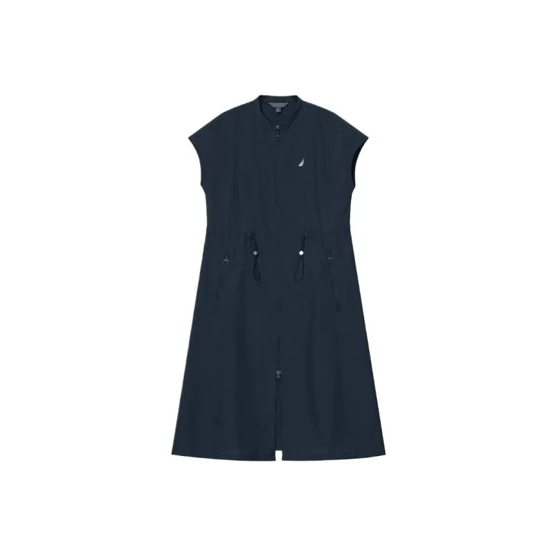 NAUTICA Short-Sleeved Dresses Women's Space Blue-0