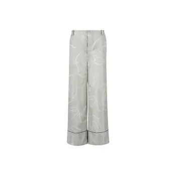 MARNI Rose print Palazzo Pants