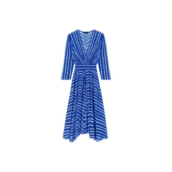 Maje Long-Sleeved Dresses Women's Blue