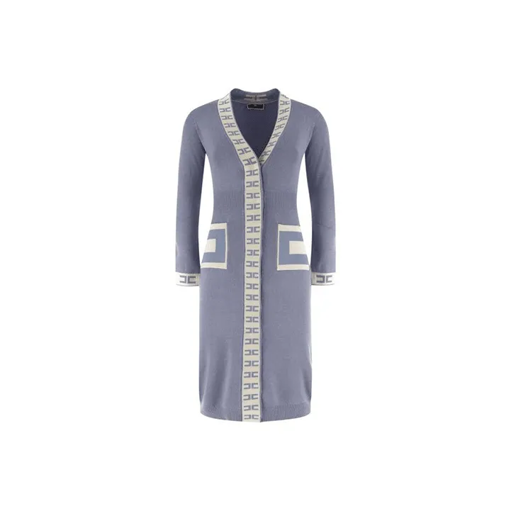 Elisabetta Franchi SS22 Dress Blue-0