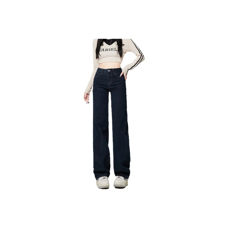 Concubine Zhu Jeans Women's Vintage Blue-1