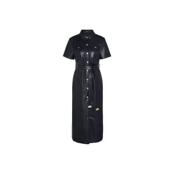 BARBOUR FW24 Short-Sleeved Dresses Women's Black