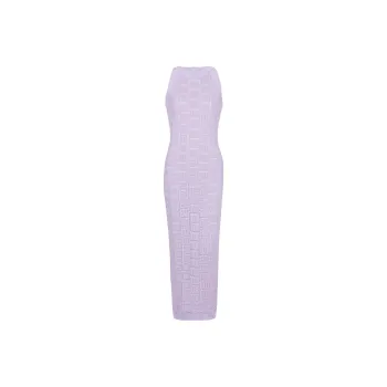 BALMAIN Sleeveless Dresses Women's Purple